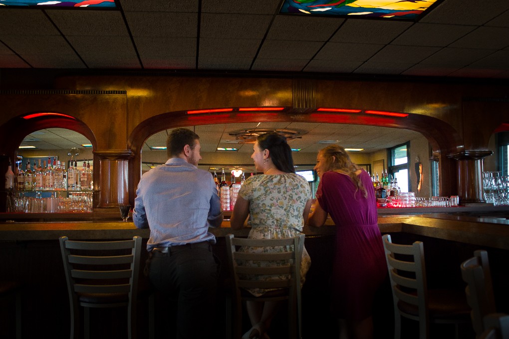 Historic Bar and Lakeside Patio at the Harbor View Event Center